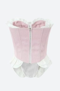 Coquette Pink Corset Top