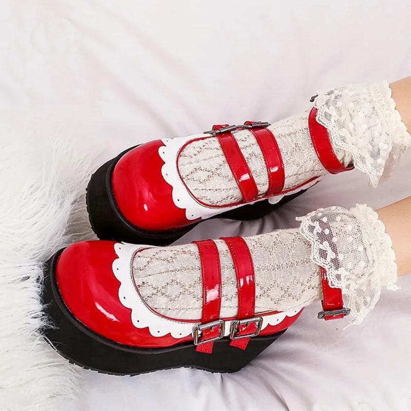 Coquette Platform Mary Jane Shoes Coquette Platform Mary Jane Shoes