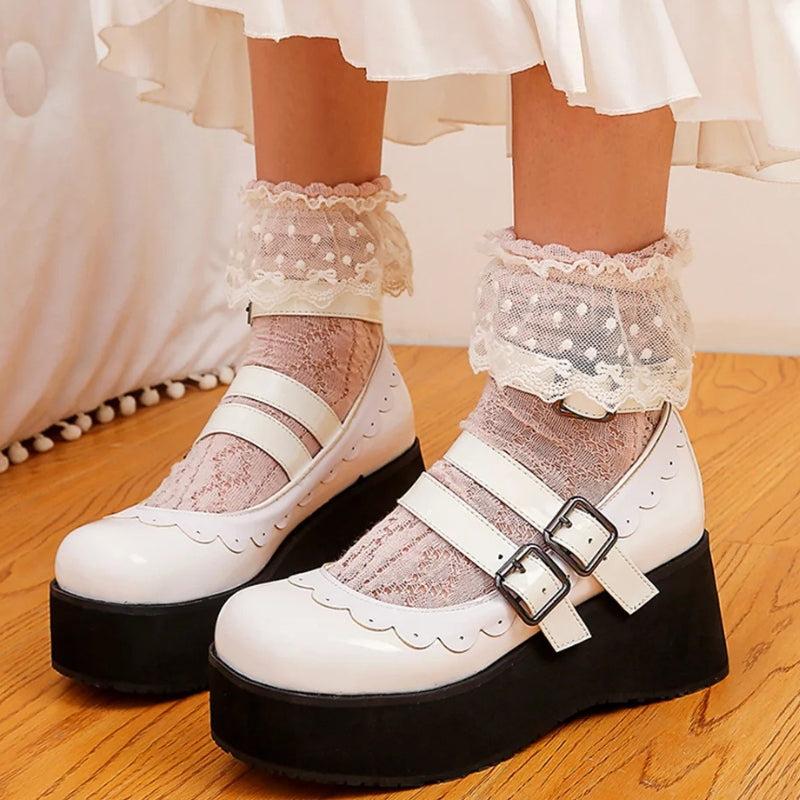 Coquette Platform Mary Jane Shoes Coquette Platform Mary Jane Shoes