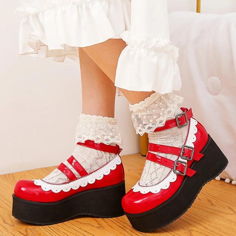 Coquette Platform Mary Jane Shoes Coquette Platform Mary Jane Shoes