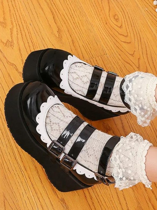 Coquette Platform Mary Jane Shoes