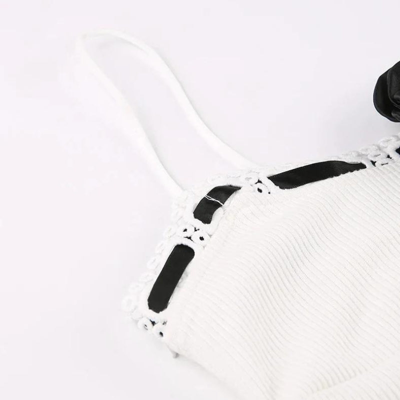 Coquette Rose Corduroy Mini Dress Coquette Rose Corduroy Mini Dress