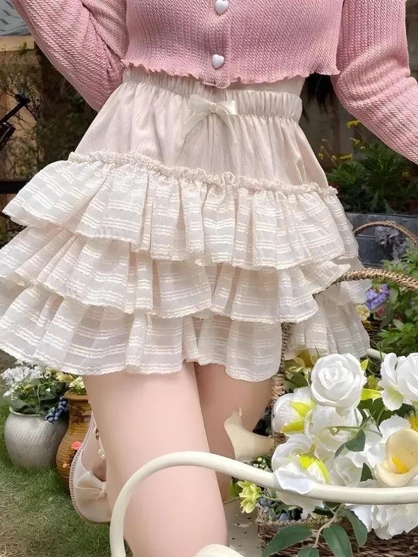 Coquette Ruffle Mini Skirt