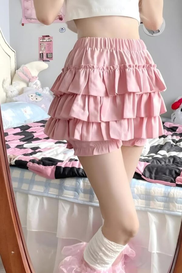 Coquette Ruffle Mini Skort