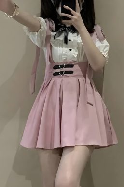 Coquette Suspender Mini Skirt