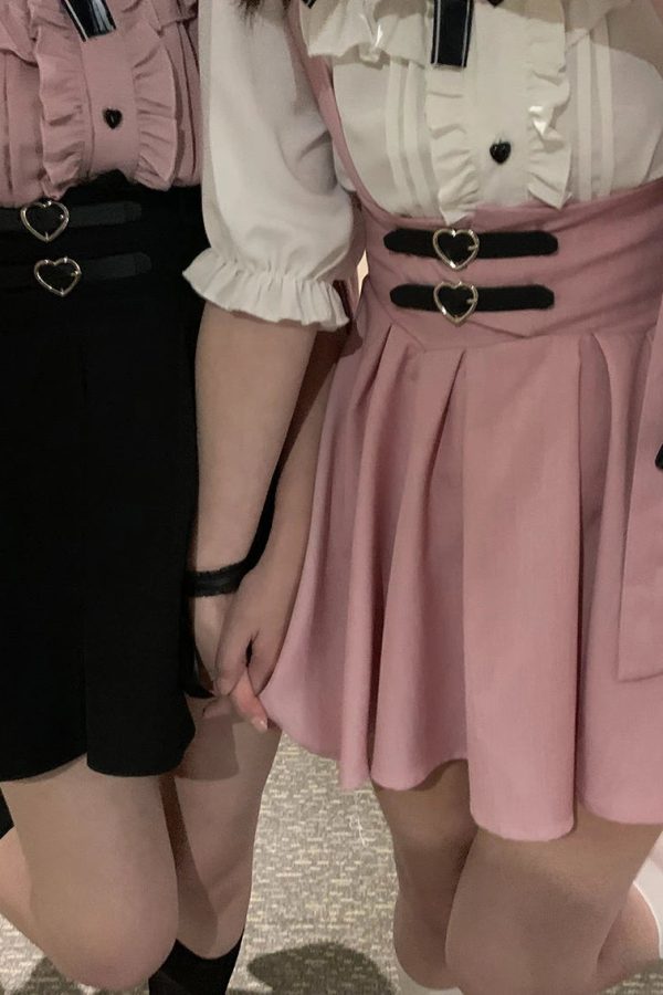 Coquette Suspender Mini Skirt