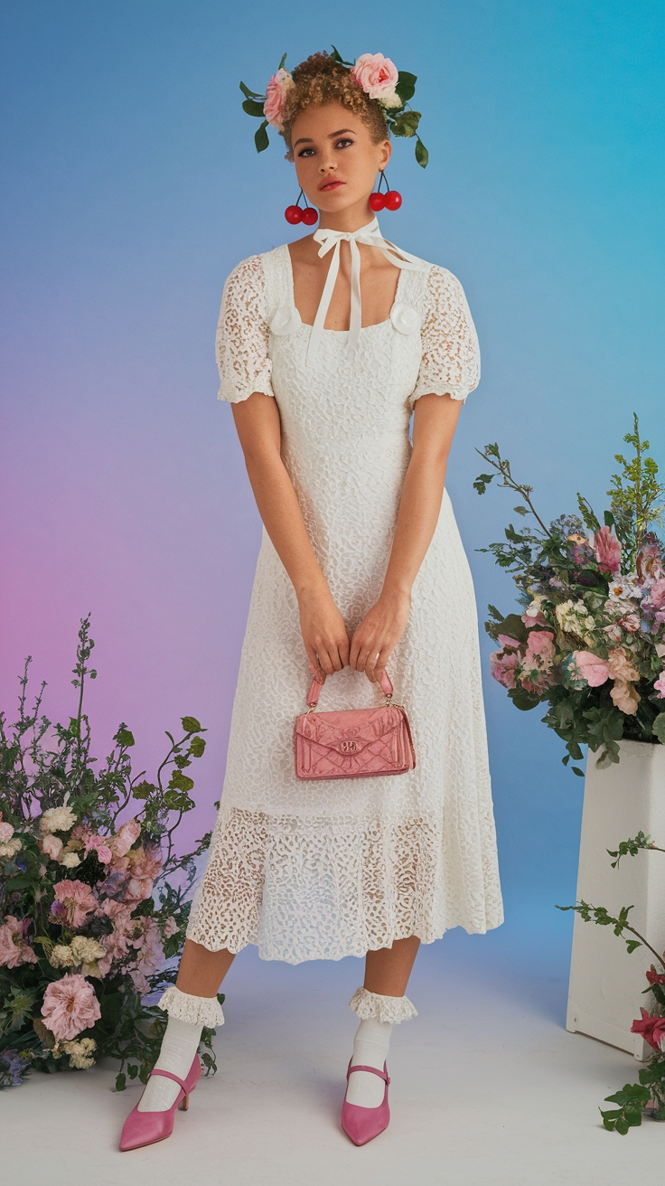 Chic Coquette Festival Outfits for a Flirty Look outfit idea