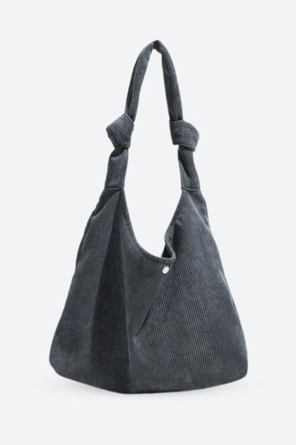 Corduroy Hobo Shoulder Bag