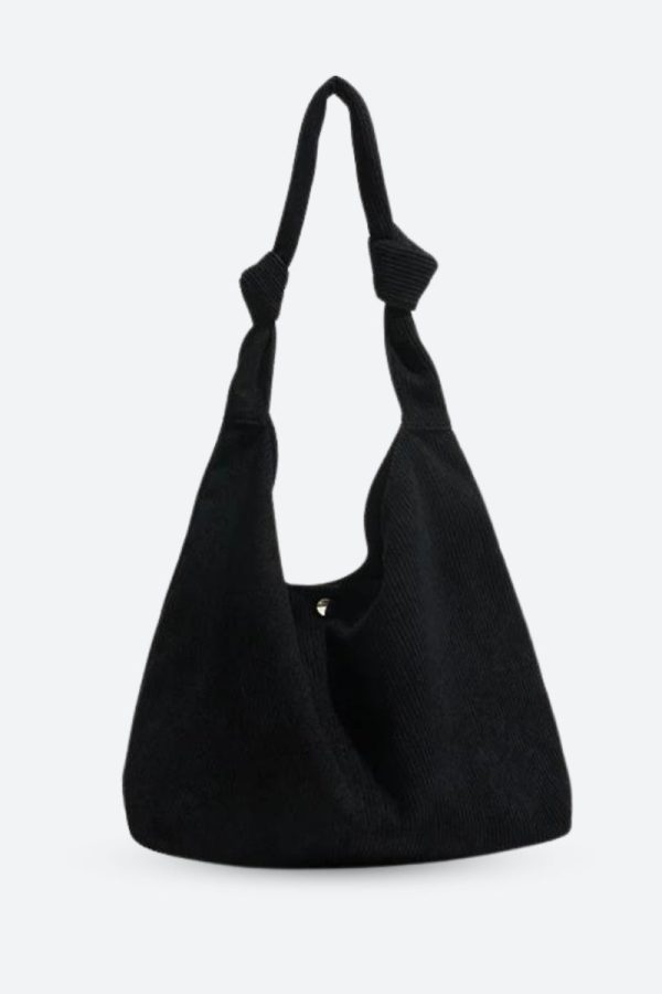 Corduroy Hobo Shoulder Bag