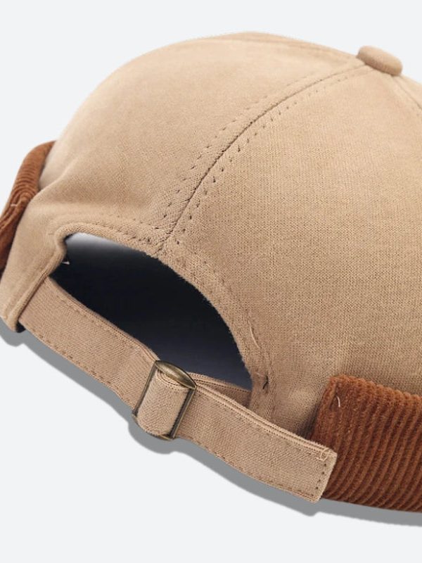 Corduroy Skull Cap