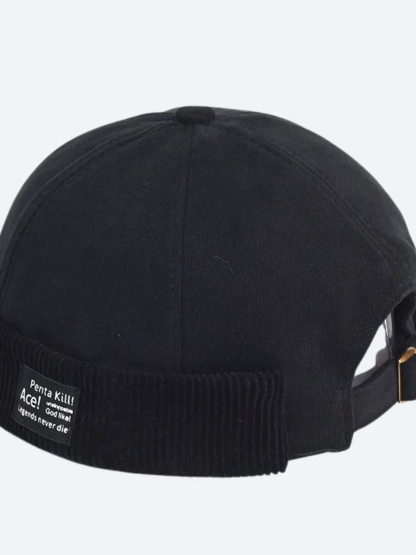 Corduroy Skull Cap