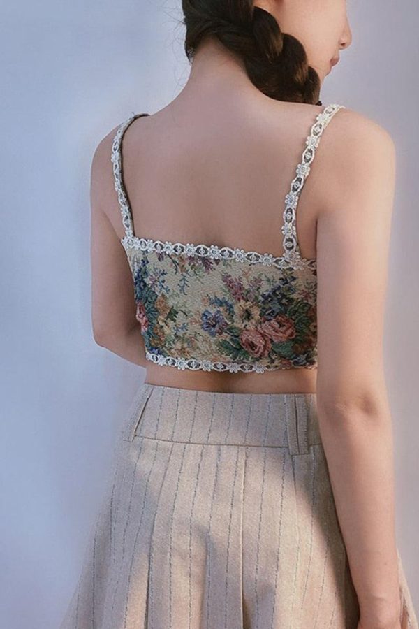 Cottagecore Corset Top