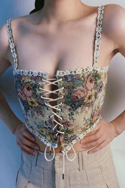 Cottagecore Corset Top