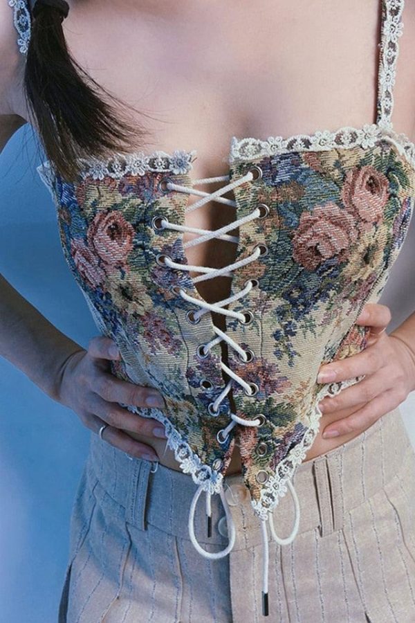 Cottagecore Corset Top