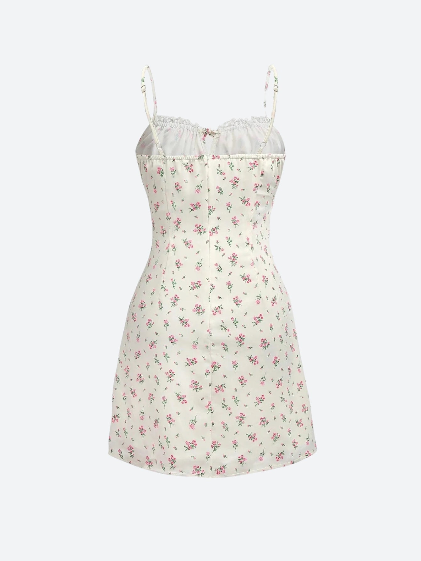 Cottagecore Floral Ruched Mini Dress Cottagecore Floral Ruched Mini Dress
