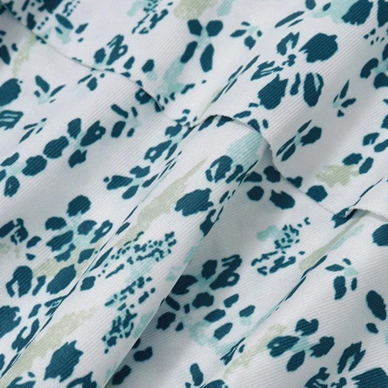 Cottagecore Floral Ruffled Mini Dress