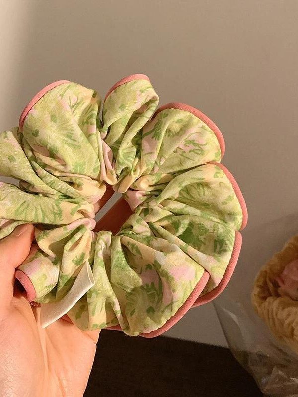 Cottagecore Floral Scrunchies