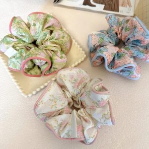 Cottagecore Floral Scrunchies