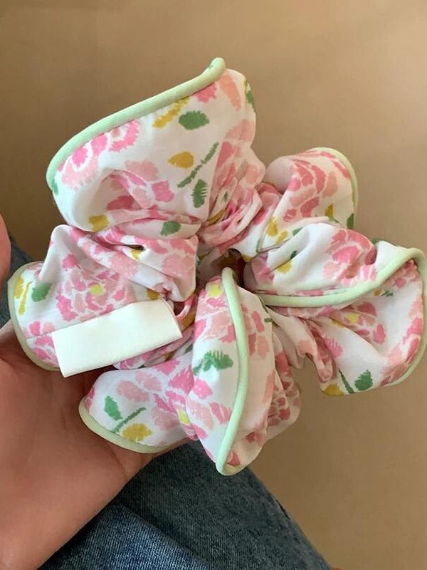 Cottagecore Floral Scrunchies