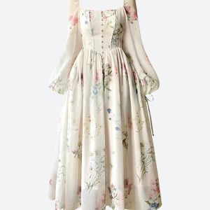 Cottagecore Maxi Dress