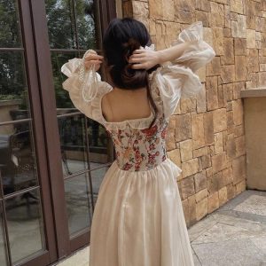 Cottagecore Maxi Dress