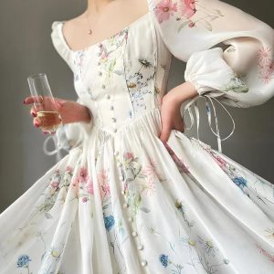 Cottagecore Maxi Dress