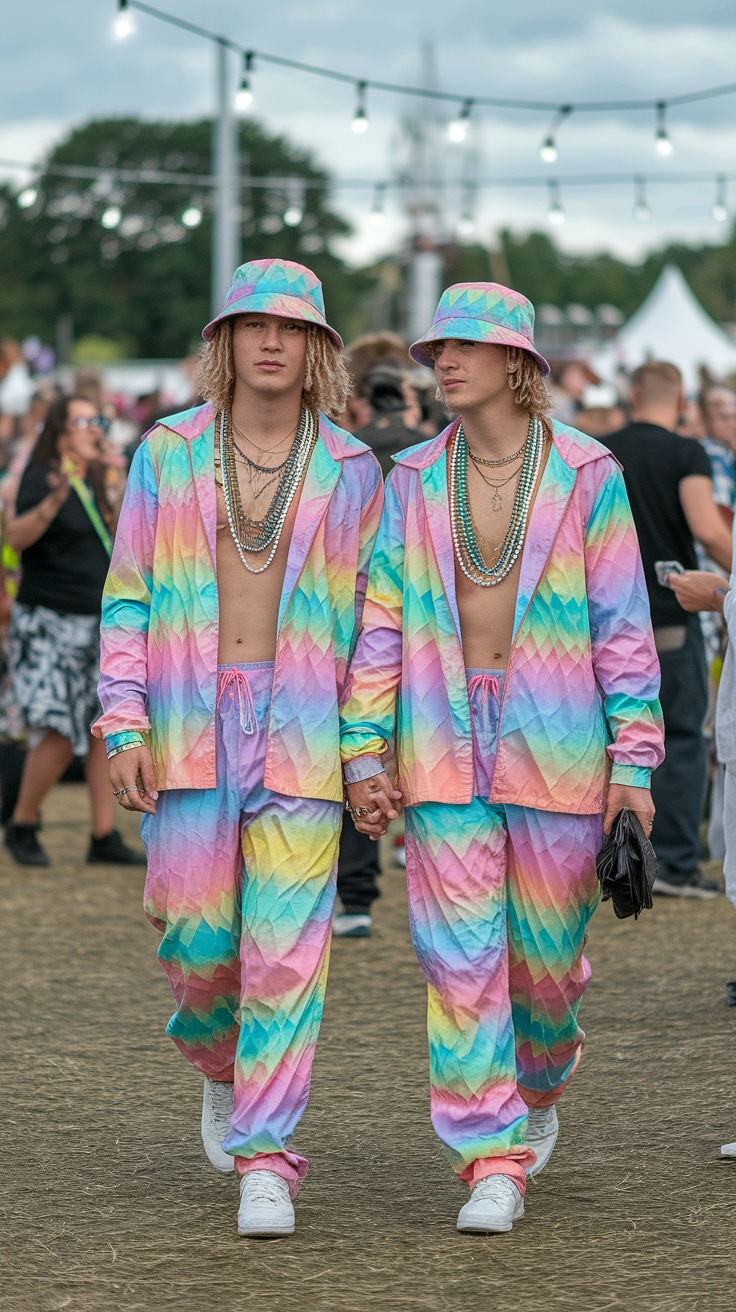 Chic Couple Festival Outfits for Unforgettable Memories outfit idea