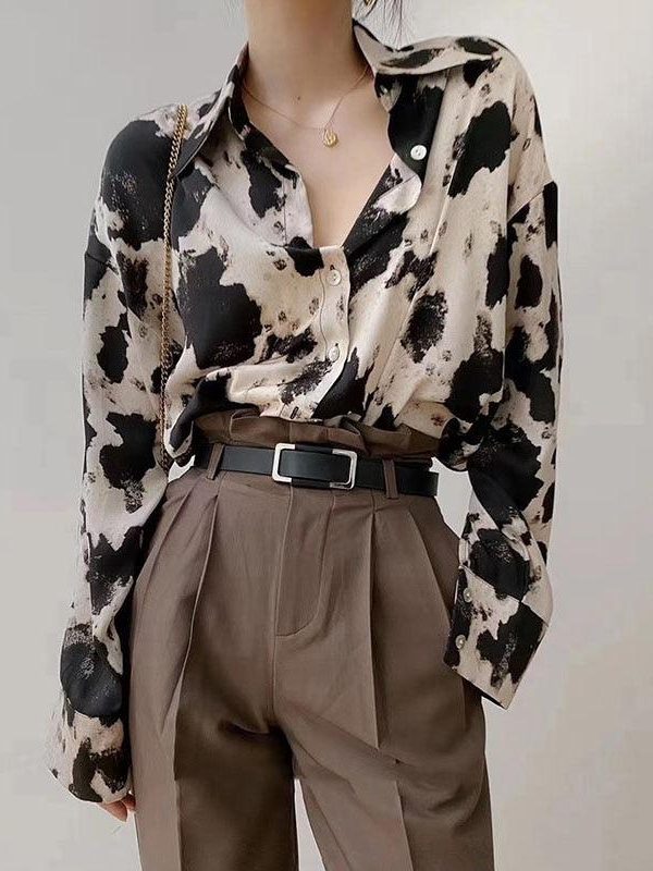 Stylish Cow Print Shirt for Your Perfect Cow Rave Outfit