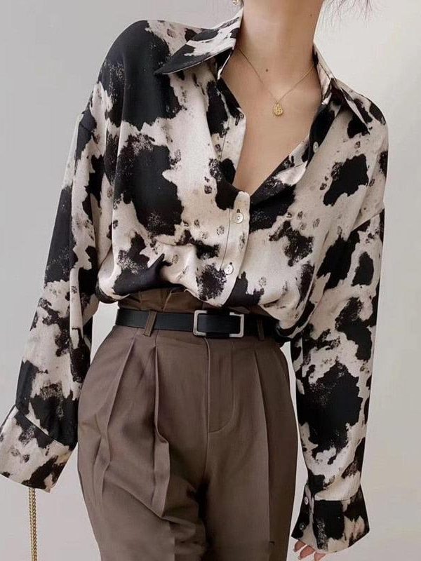Cow Print Shirt
