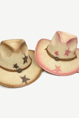 Cowgirl Adjustable Woven Straw Hat