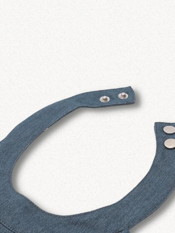 Cowgirl Denim Halter Corset Top