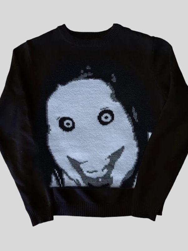 Creepy Face Sweater