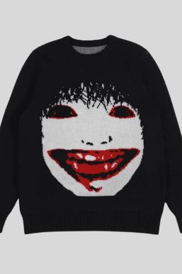 Creepy Face Sweater