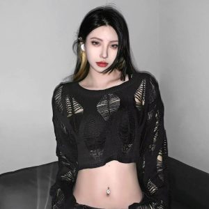 Crochet Crop Sweater