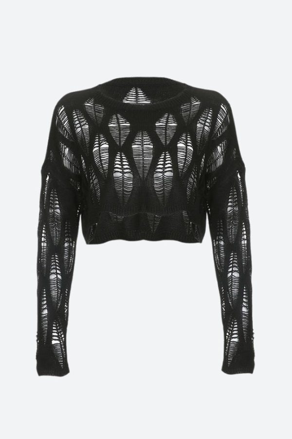 Crochet Crop Sweater