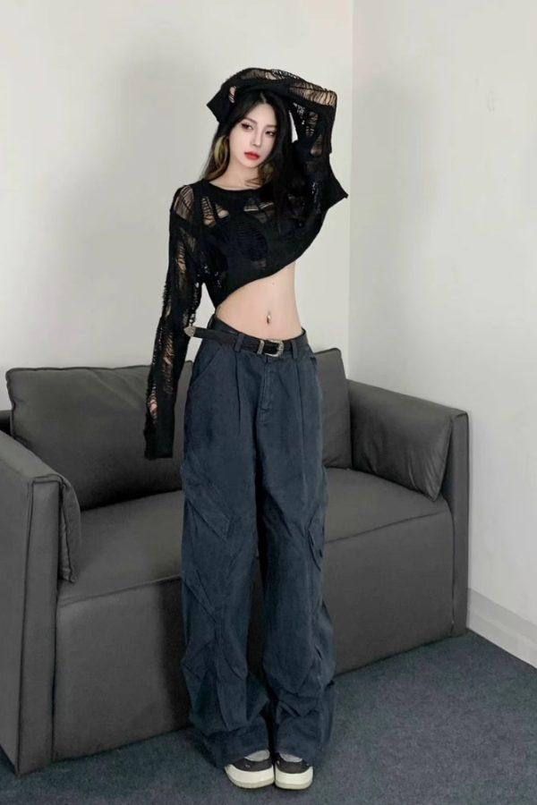 Crochet Crop Sweater