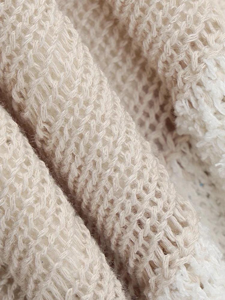 Crochet Distressed Maxi Dress Crochet Distressed Maxi Dress