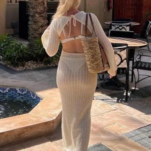 Crochet Maxi Dress