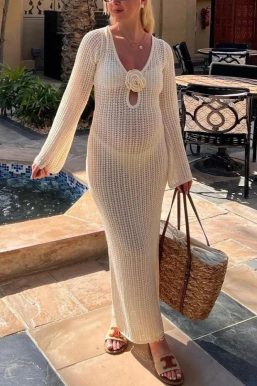 Crochet Maxi Dress
