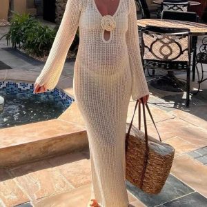 Crochet Maxi Dress