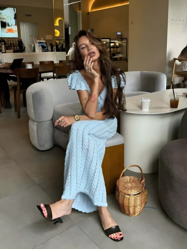 Crochet Midi Dress Crochet Midi Dress