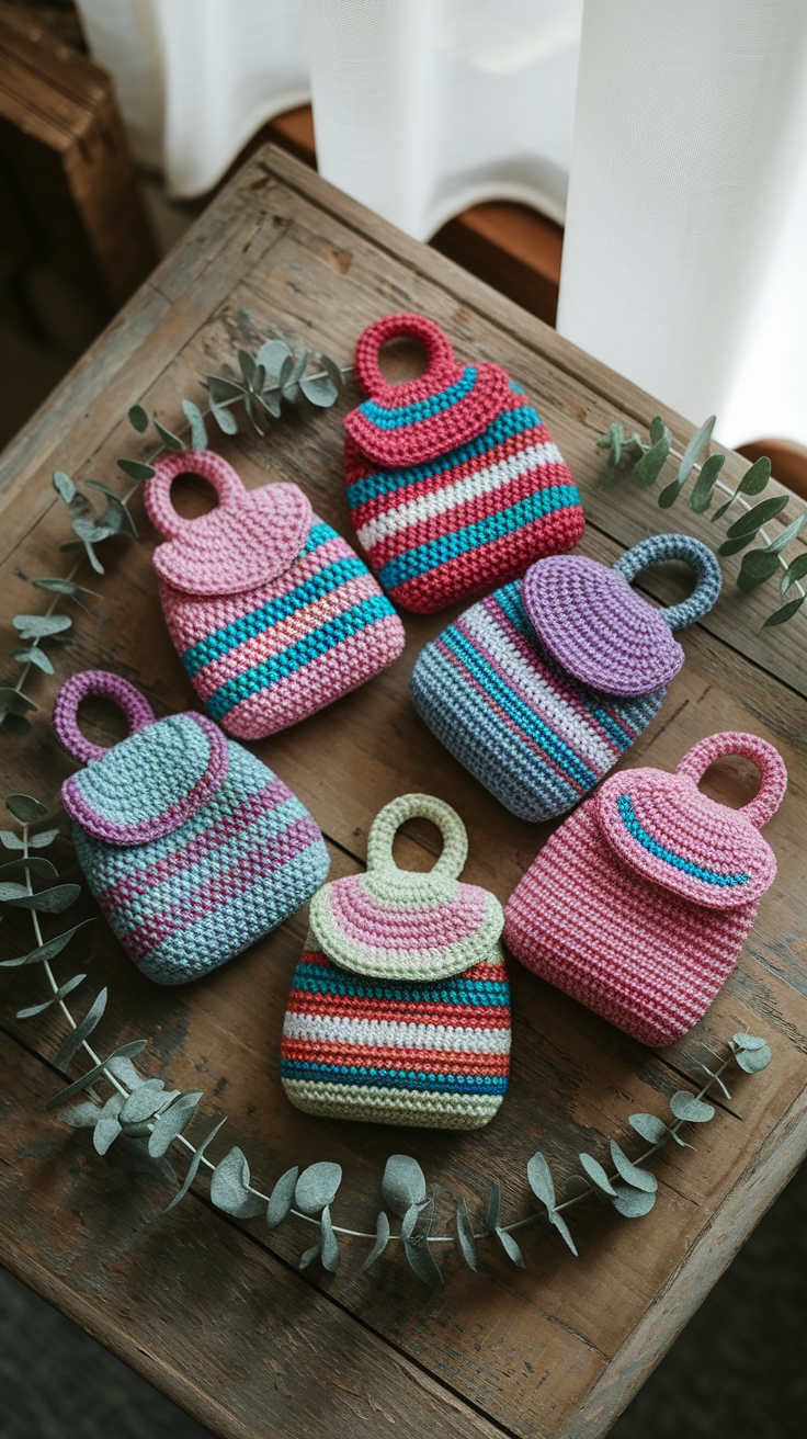 DIY Crochet Backpack Charms for a Unique Touch outfit idea