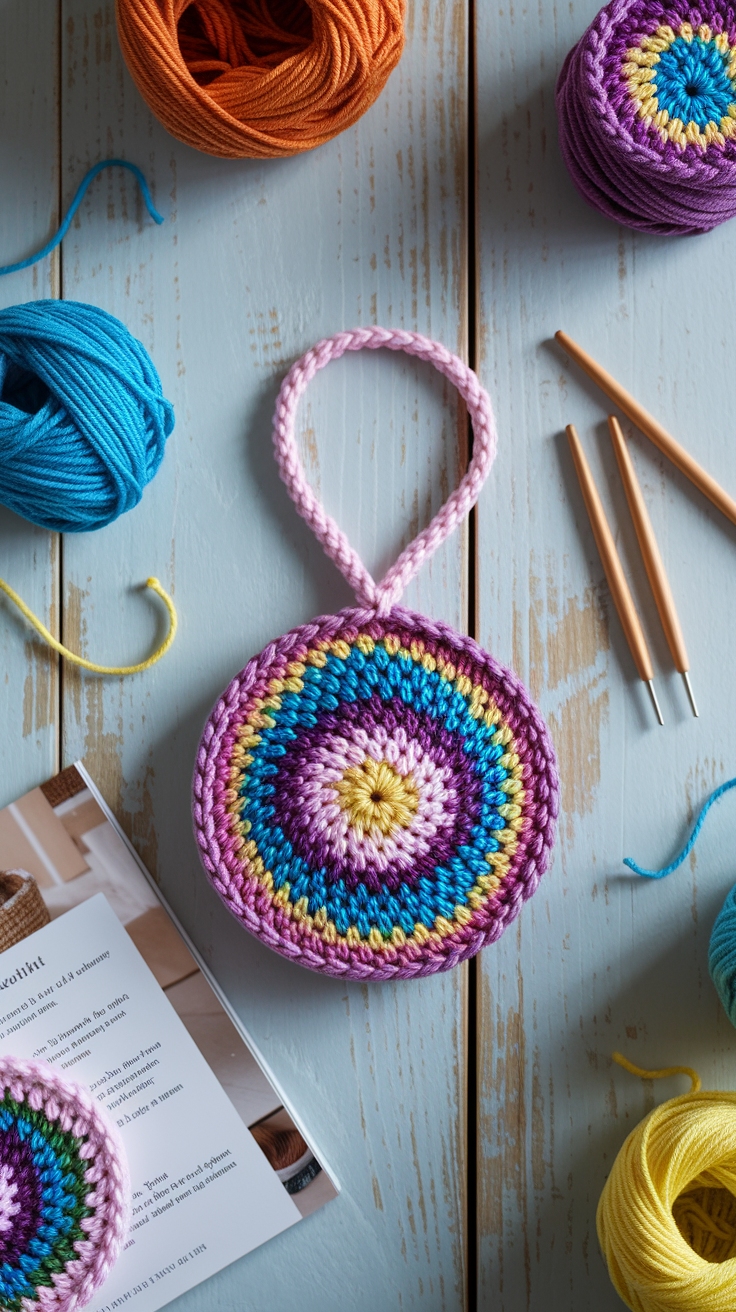 Crochet Bag Charm Free Pattern: Add Flair to Your Bags outfit idea