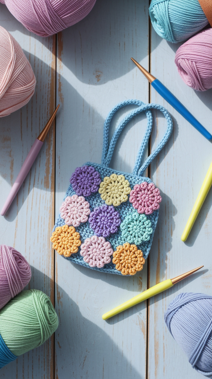 Easy Crochet Bag Charm Pattern to Try Today outfit idea
