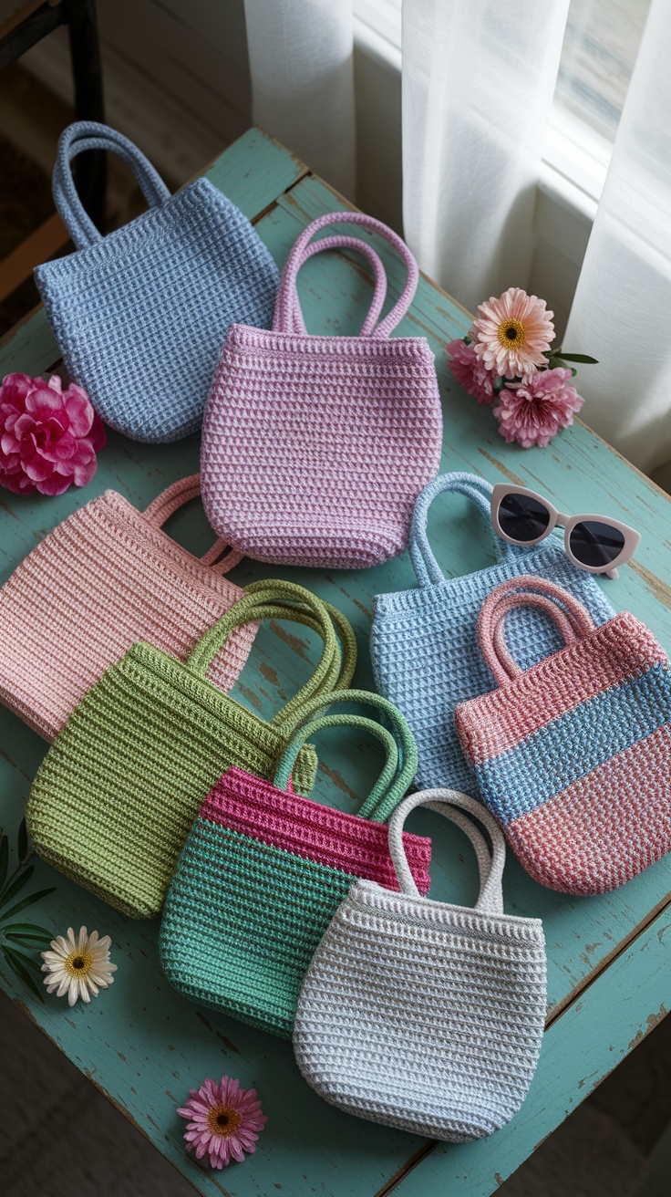 Unique Crochet Bag Ideas to Elevate Your Style outfit idea