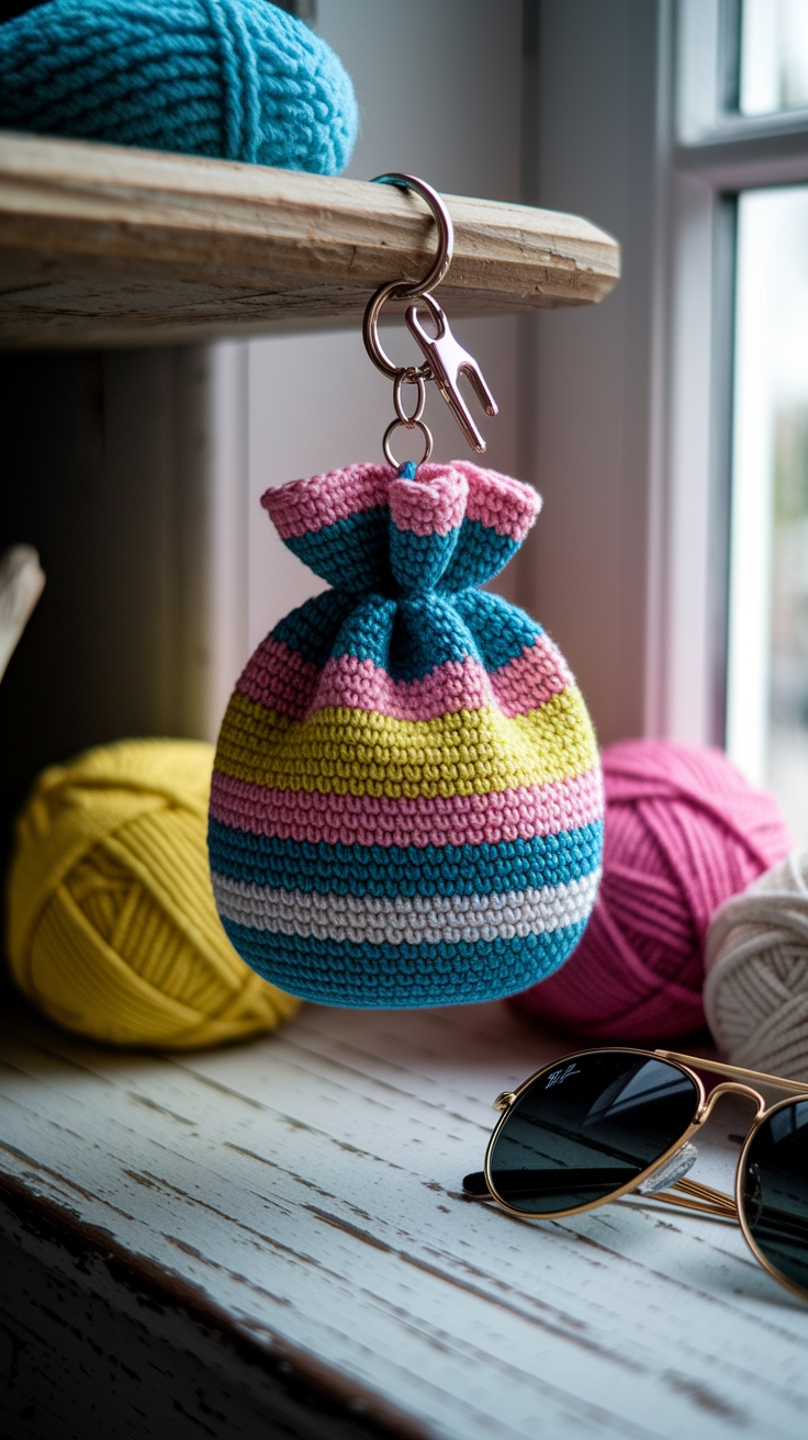 Stylish Crochet Bag Keychain Ideas You’ll Love outfit idea