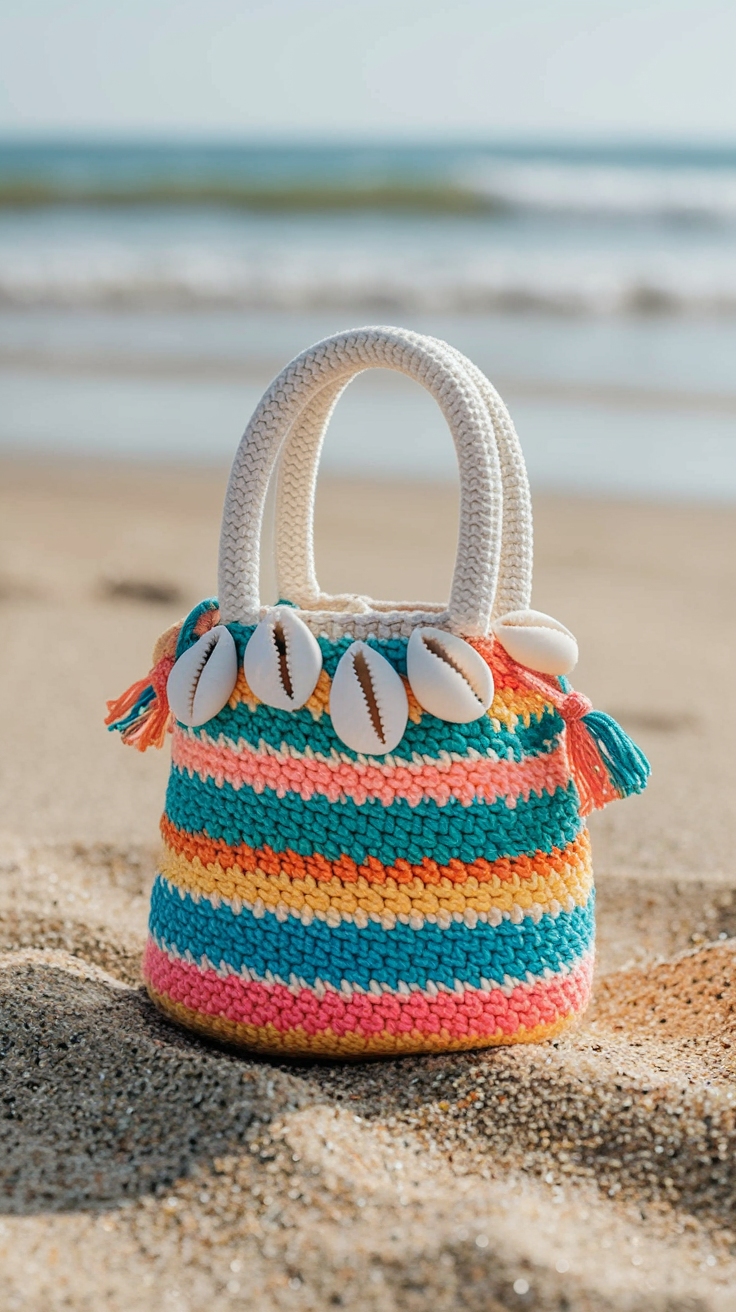How to Create a Crochet Charm Bag That Stands Out outfit idea