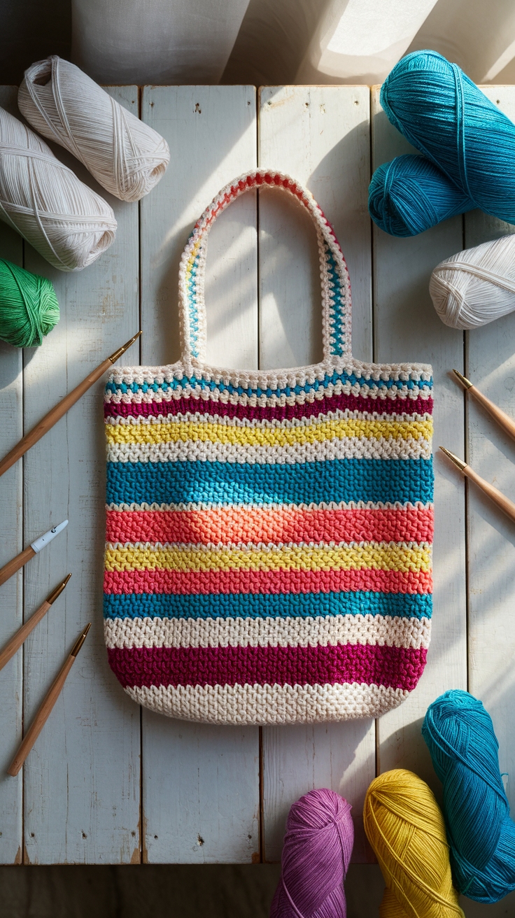 Explore Various Crochet Tote Bag Patterns to Try outfit idea