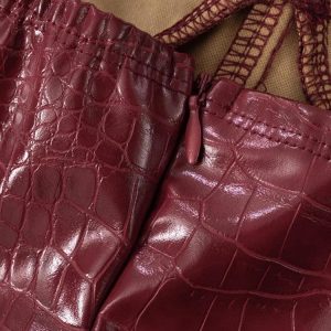 Crocodile Mini Dress