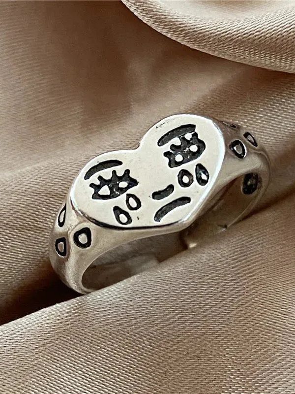 Crying Heart Ring
